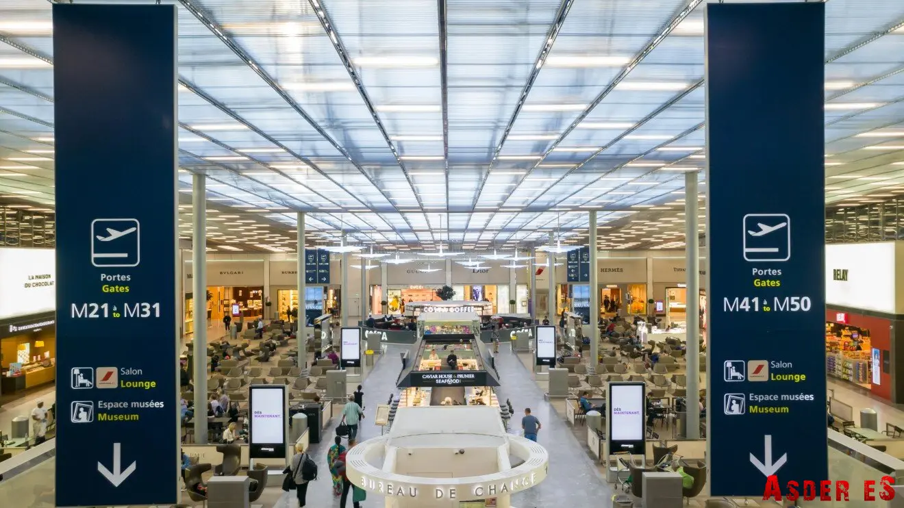 В аэропорту Шарль-де-Голль