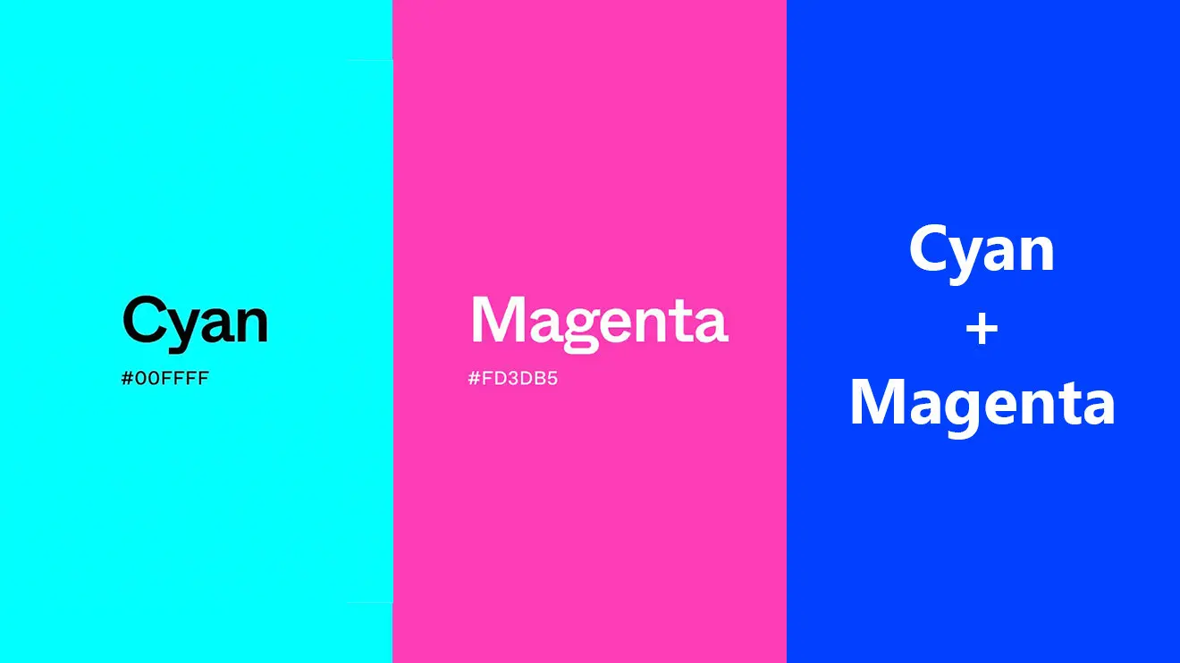 Циан и магента